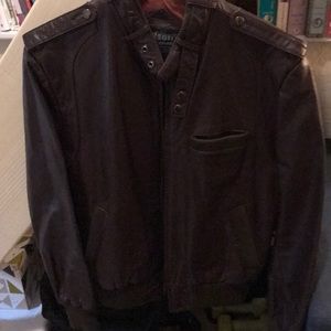 Vintage Wilson’s leather bomber jacket (medium)